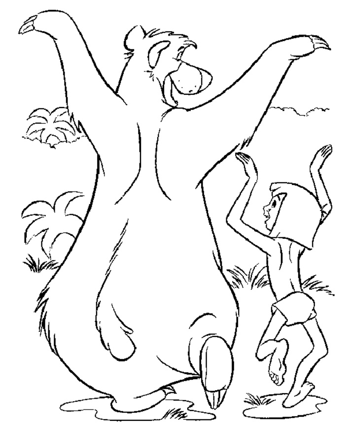 700x900 Jungle Book Coloring Pages