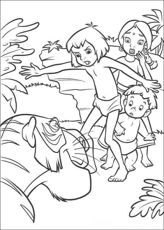 567x794 The Jungle Book Coloring Page