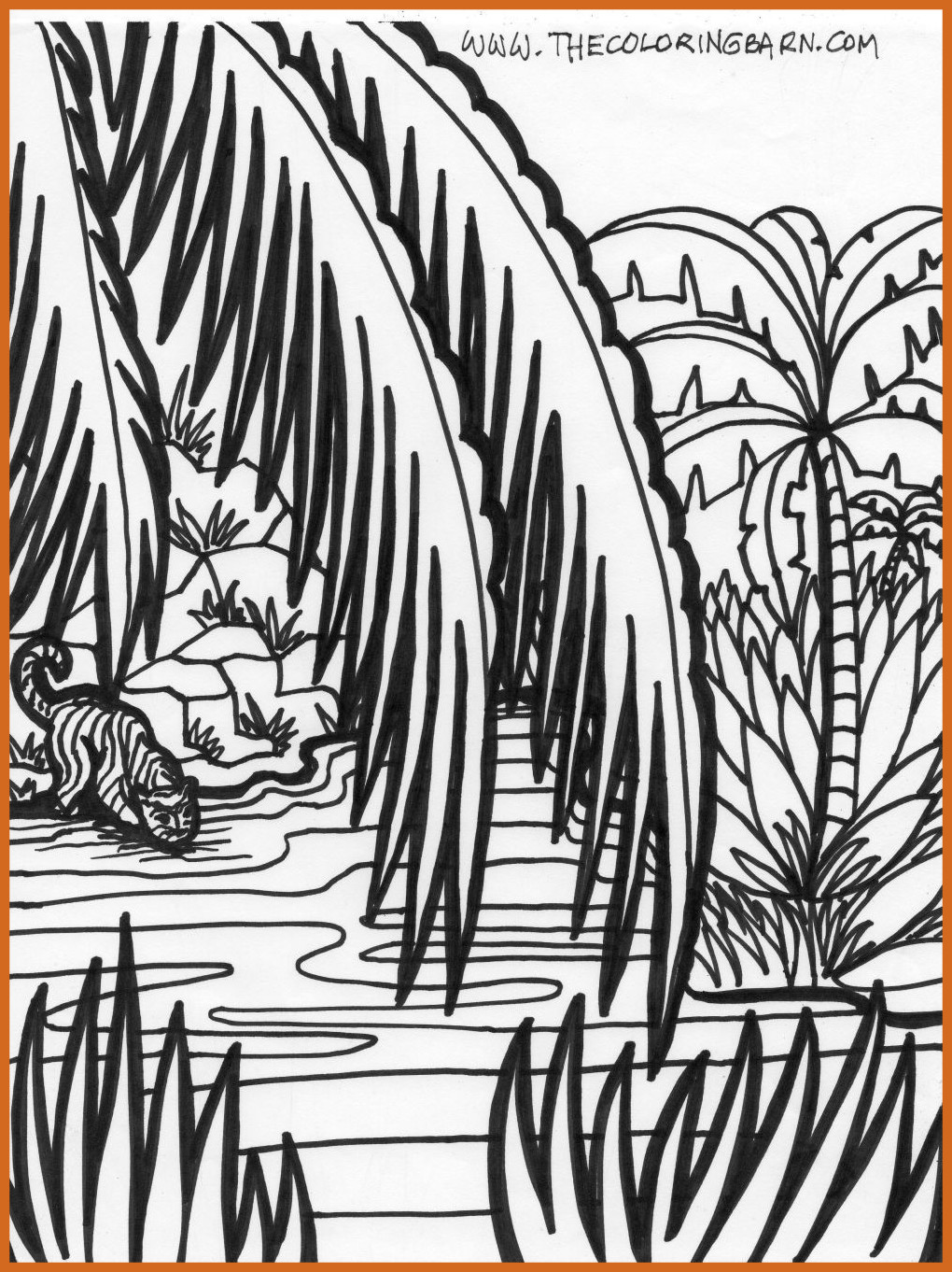 1020x1362 The Best Printable Farm Coloring Pages For Adults Scenery Pict