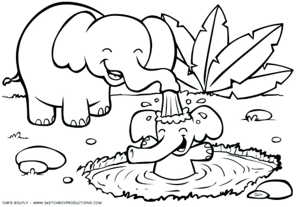 1024x716 Jungle Coloring Pages Printable
