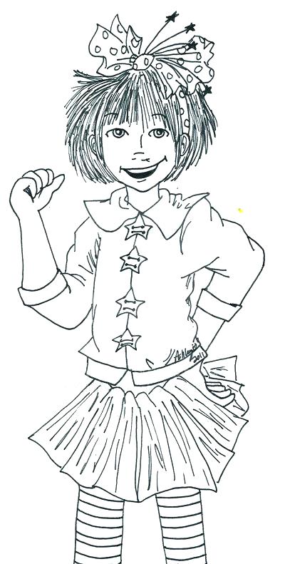 400x791 Junie B Jones Free Coloring Pages Together With B Coloring Pages