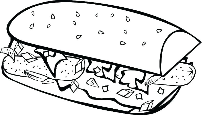 789x452 Junk Food Coloring Pictures