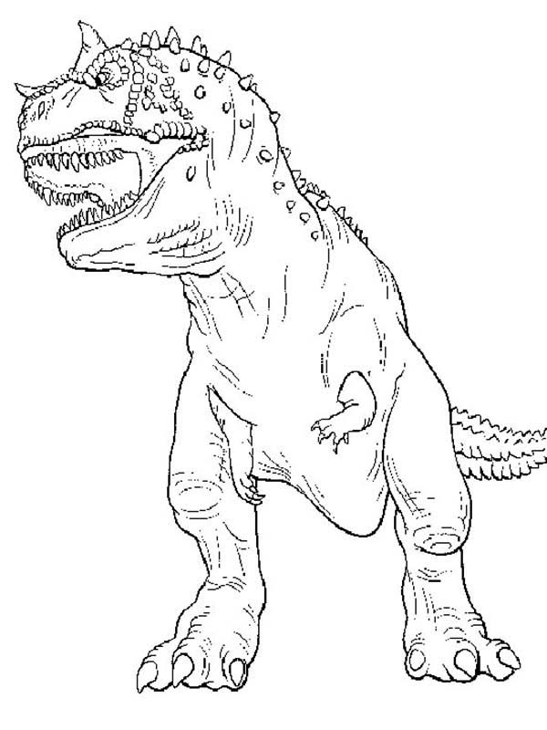 600x800 Perfect Ideas T Rex Coloring Pages Jurassic Park Page Free