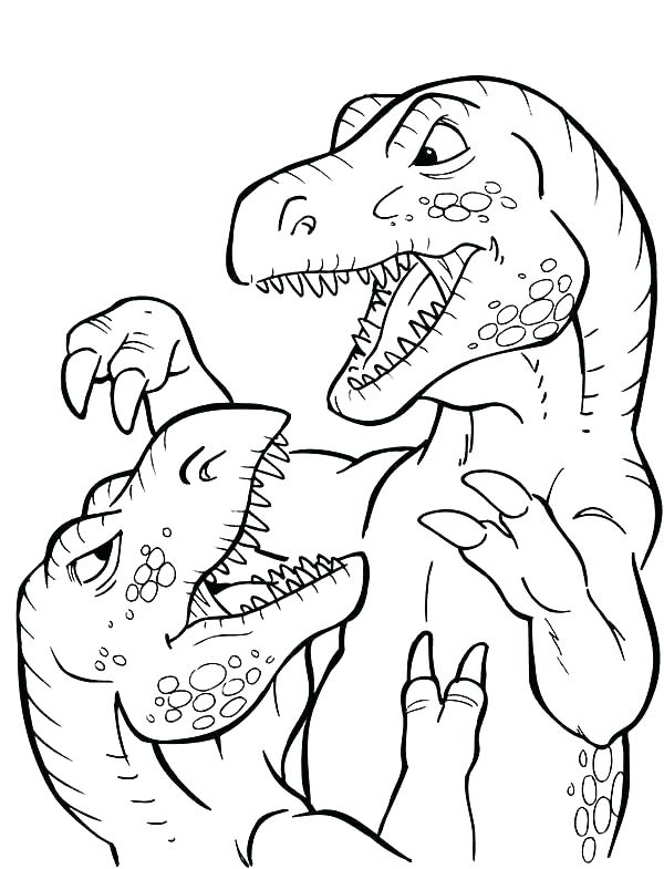 600x785 Indominus Rex Coloring Page Together With T Color Page T Coloring