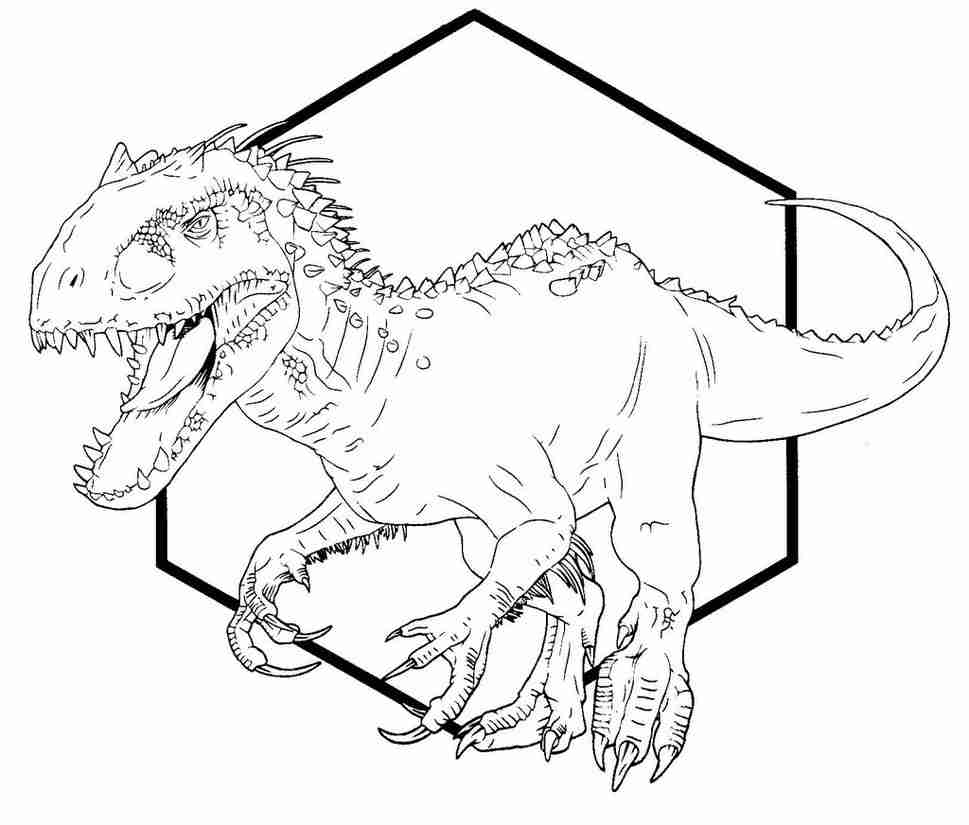969x825 Nice Jurassic Park T Rex Coloring Pages New Auto Market