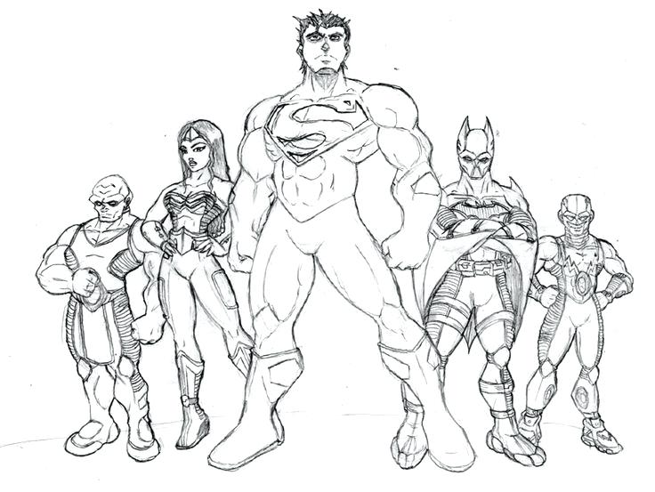736x553 Justice League Coloring Pages Best Justice League Coloring Pages