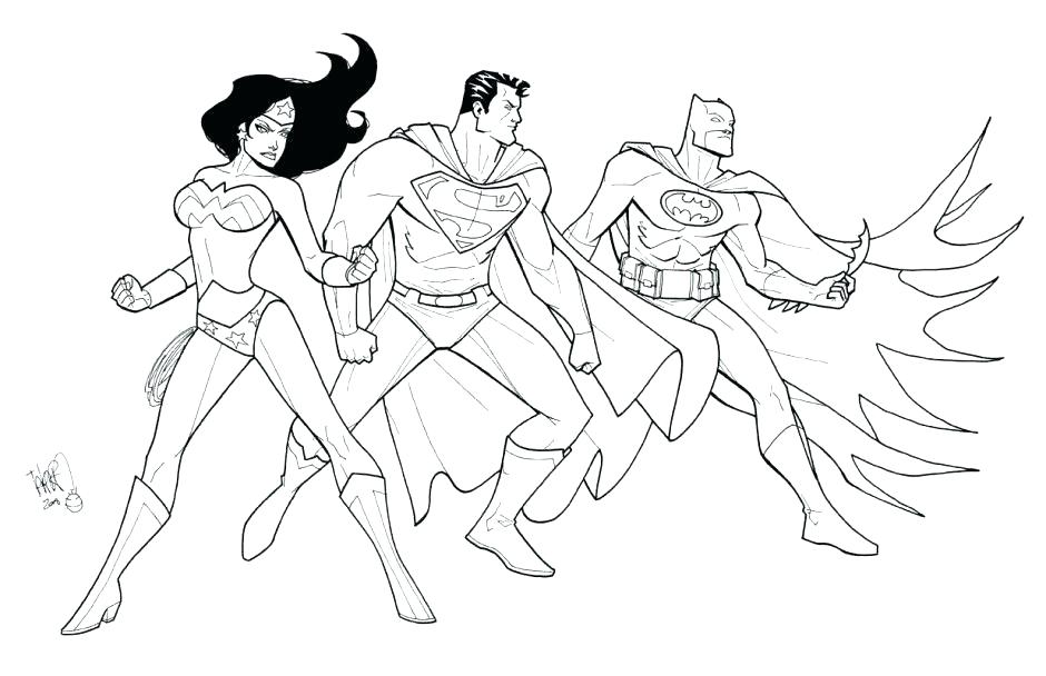 940x608 Justice League Coloring Pictures Justice League Coloring Pages