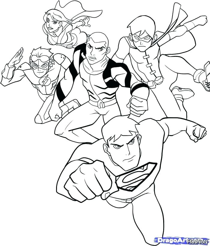700x821 Lovely Justice League Coloring Pages Print Coloring Lovely