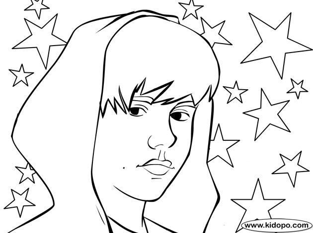 630x470 Justin Bieber Coloring Page Coloring Pages Justin