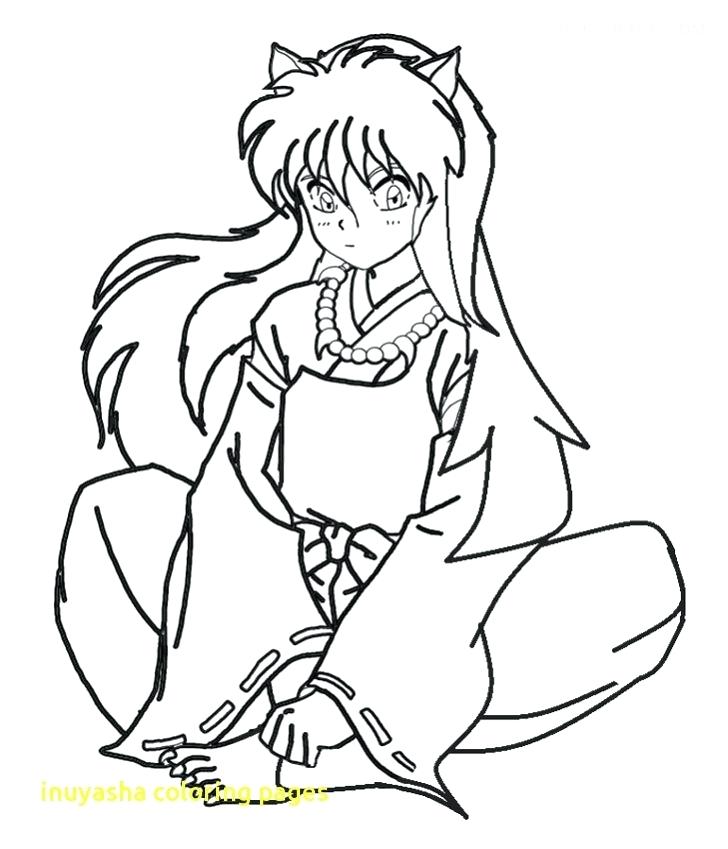 728x849 Inuyasha Coloring Pages Amazing Coloring Pages Inuyasha And Kagome