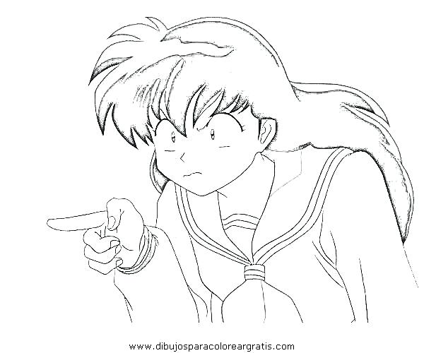 600x500 Inuyasha Coloring Pages Coloring Pages Printable Photo Inuyasha