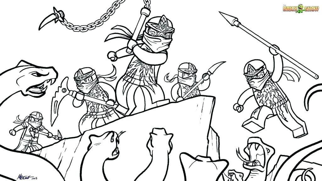 1024x576 Ninjago Para Colorear Kai Coloring Page Ninja Coloring Pages