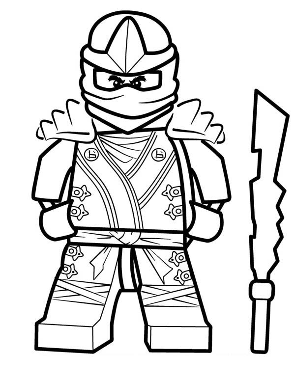 600x776 Black Ninja Coloring Pages