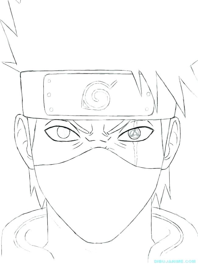 650x870 Kakashi Coloring Pages We Have A Of Interesting Coloring Pages
