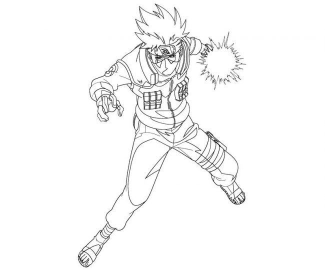 650x542 Hatake Kakashi Coloring Pages Nice Coloring Pages For Kids