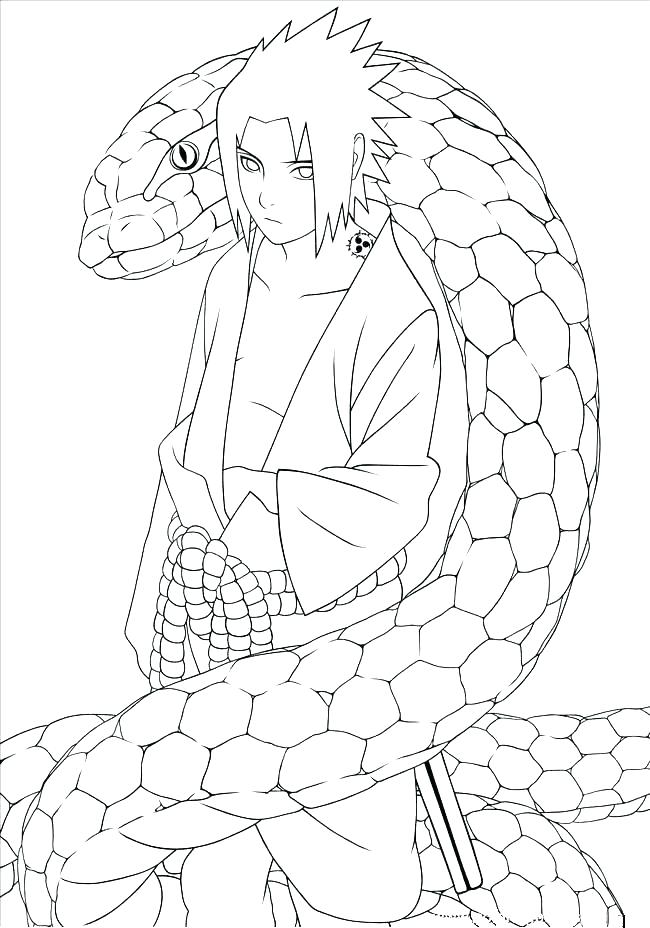 650x928 Kakashi Coloring Pages Epic Coloring Pages New Snake For Kids