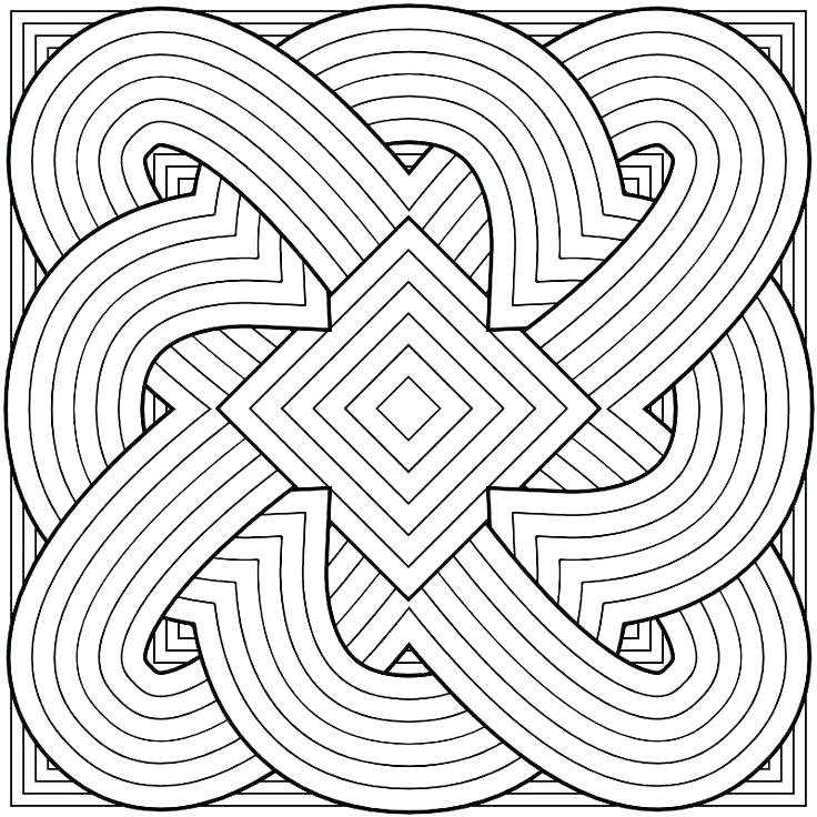 736x736 Kaleidoscope Coloring Pages Packed With Kaleidoscope Coloring
