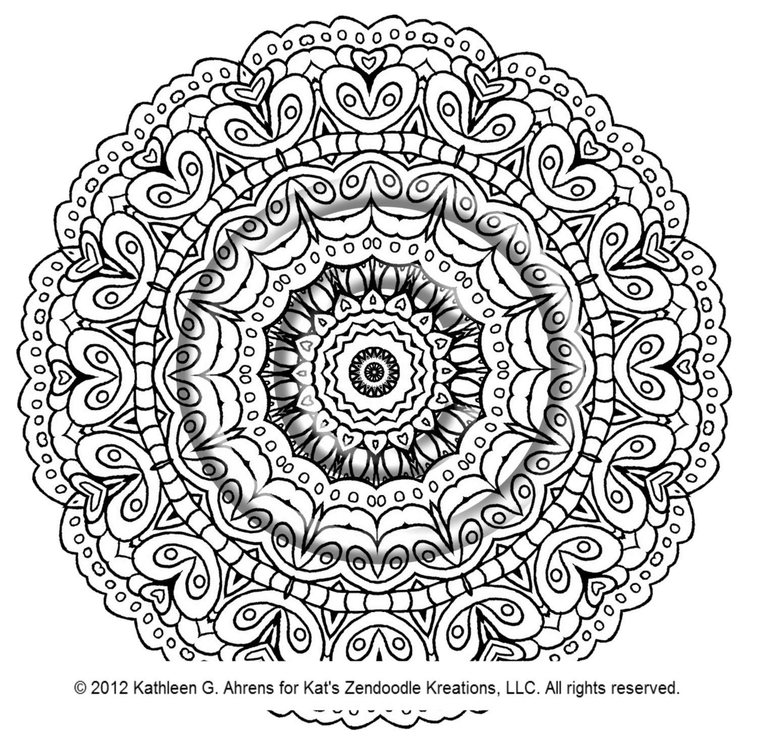 1500x1473 Unbelievable Simplistic Kaleidoscope Coloring Pages Of Style