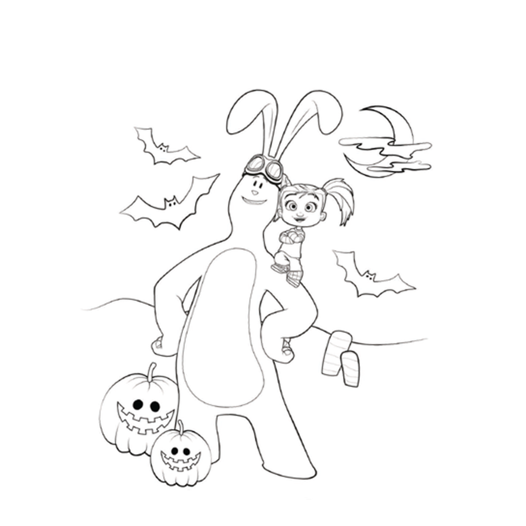 1080x1080 Kate And Mim Mim Coloring Pages