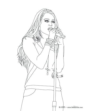 364x470 Katy Perry Coloring Pages Singing Coloring Page More Coloring