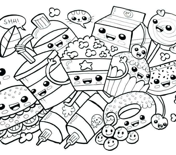 678x600 Kawaii Coloring Book Coloring Pages Coloring Book Together