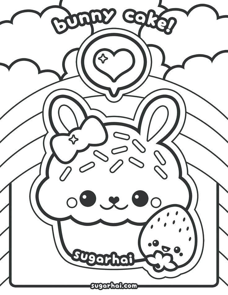 736x952 Kawaii Food Coloring Pages Food Coloring Pages Simple Animal