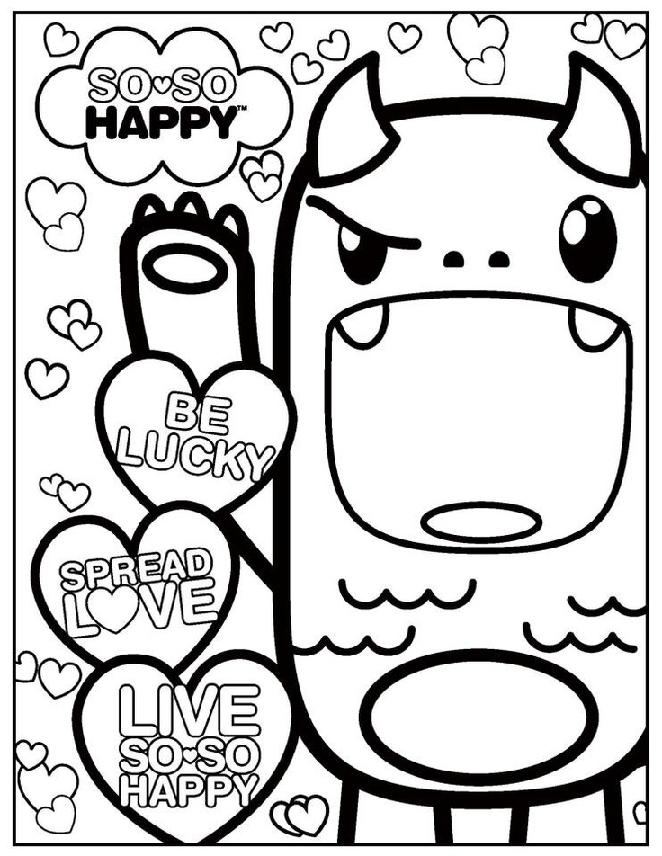 736x952 Kawaii Coloring Pages Coloring Pages Kawaii Printable Coloring