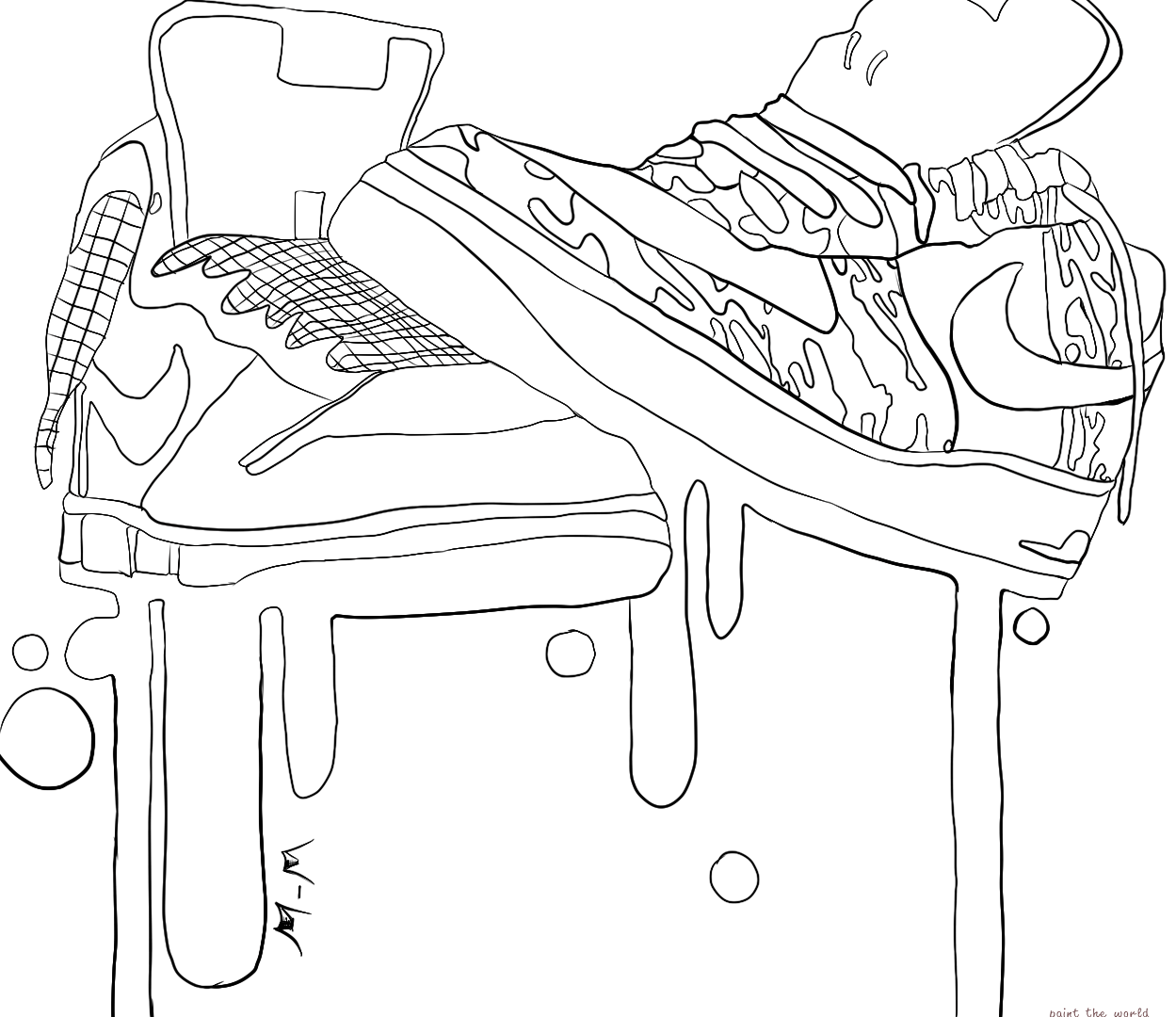 1249x1080 Kd Nikehoes Coloring Pages Air Max Page Apparel Onneakers Michael