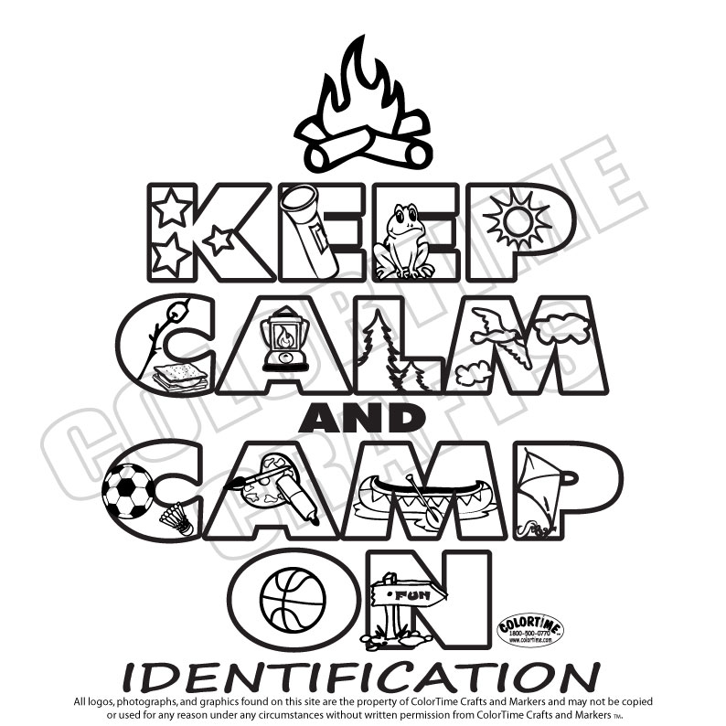 794x794 Girl Scout Camping Coloring Pages Keep Calm And Camp On Girl