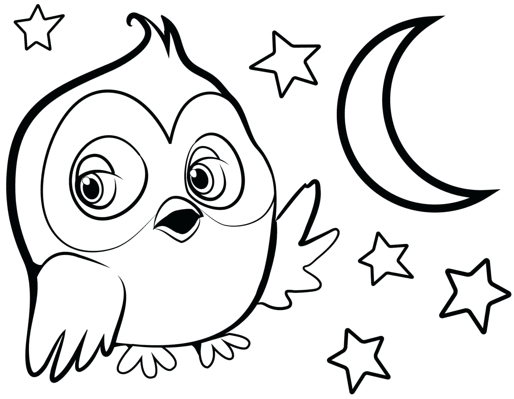 2000x1555 Printable Preschool Animal Coloring Pages Owl Printable Click