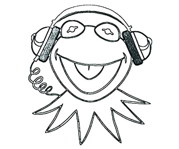 600x501 Kermit The Frog And Miss Piggy Coloring Pages Frogs Coloring Pages