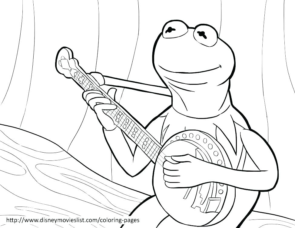 974x753 Kermit Coloring Pages Frog Coloring Pages Printable The P