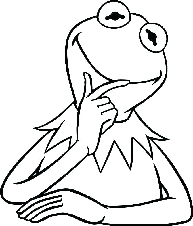 671x786 Leaping Frog Coloring Page Free Printable Coloring Pages Click