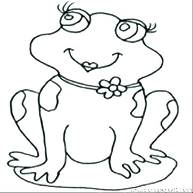 650x650 Kermit Coloring Page