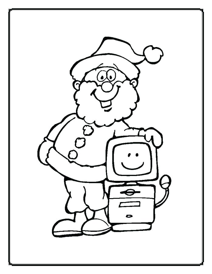 698x903 Computer Parts Colouring Pages Computer Coloring Sheets