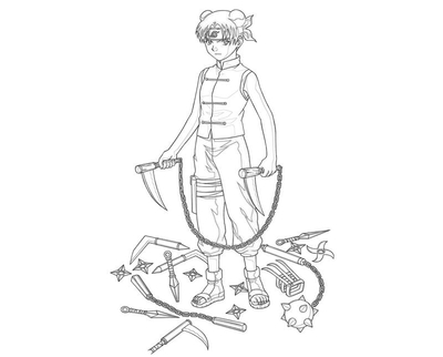 400x322 Tenten Coloring Pages Image Naruto Pcroid Iphone