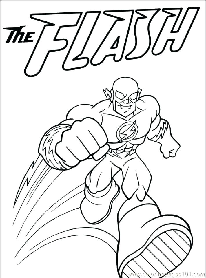711x960 Kid Flash Coloring Pages Printable Printable Coloring The Flash Cw