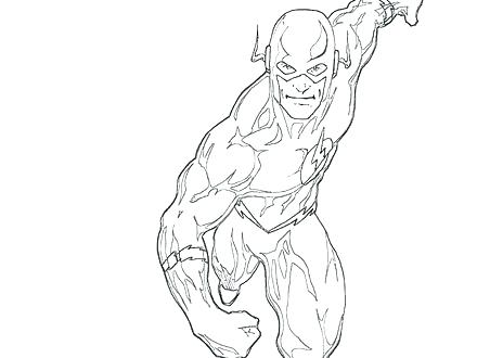 440x330 The Flash Coloring Page Flash Before And After