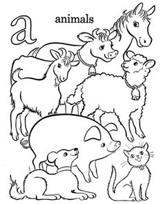 236x295 Farm Animal Coloring Page Pigs Slop Animales