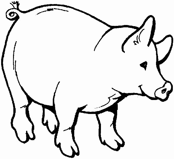600x547 Farm Animals Coloring Page Lovely Baby Farm Animals Colouring