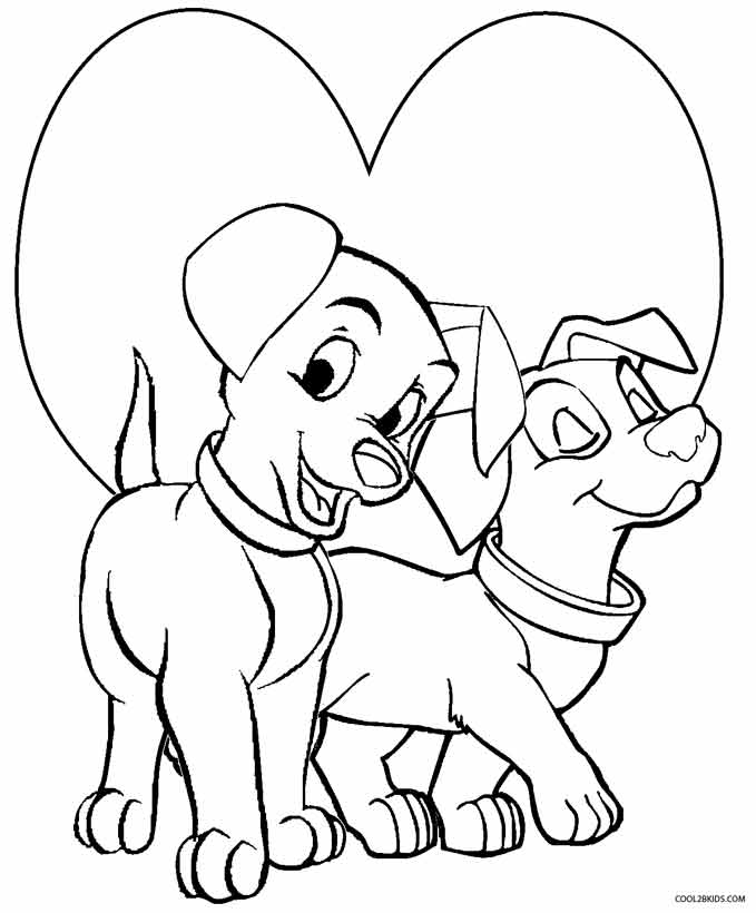 679x820 Printable Puppy Coloring Pages For Kids