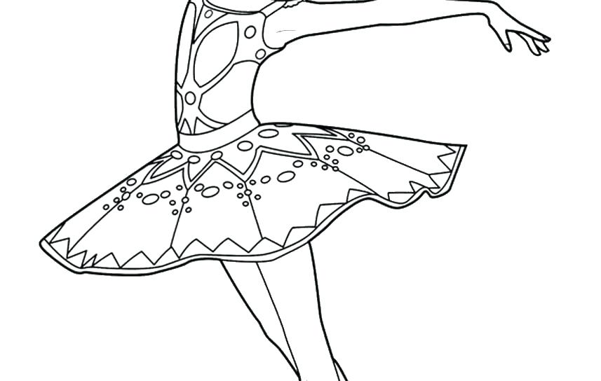 857x544 Ballet Dancer Coloring Pages Kids Coloring Ballerina Coloring Page