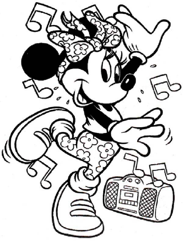 600x788 Dance Coloring Pages For Kids