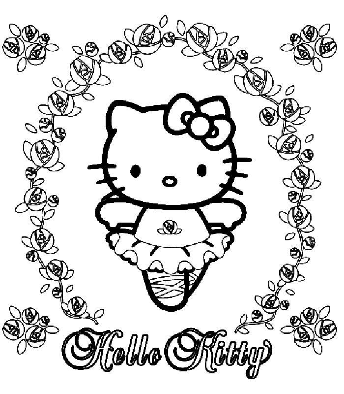 700x800 Ballerina Coloring Page