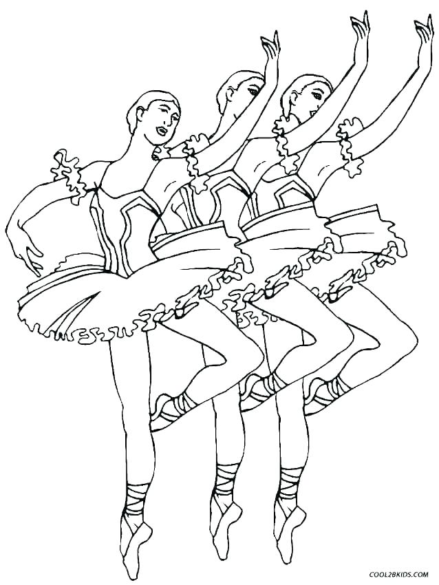 638x850 Free Printable Ballerina Coloring Pages