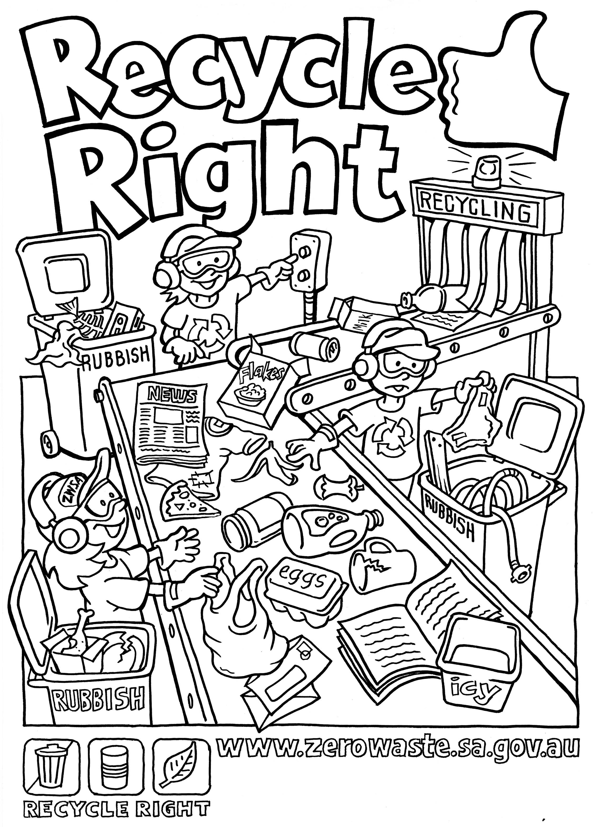 2268x3145 Kids Doing Chores Coloring Pages