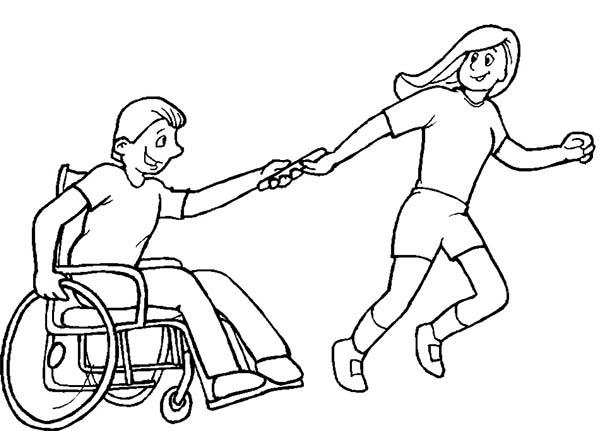 600x431 Printable Coloring Pages Gt Athletes With Disabilities Gt