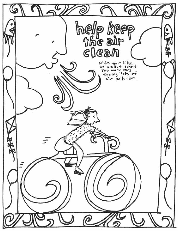 720x933 Pollution Coloring Pages For Kids Printable Coloring Pages