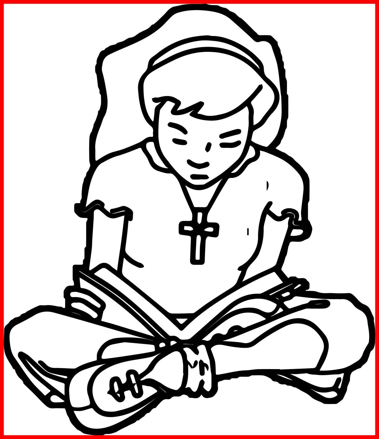 1262x1463 Shocking Kids Bible Reading Coloring Page Wecoloringpage