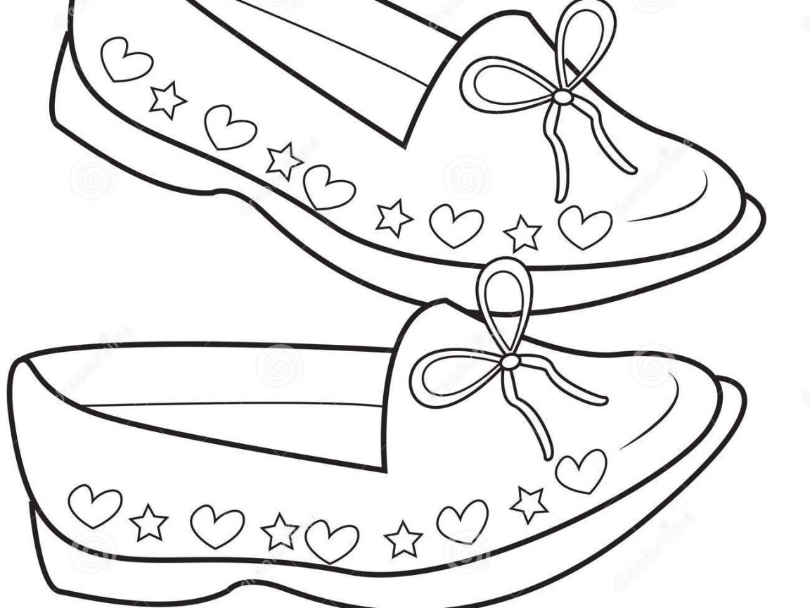 1152x864 Shoes Coloring Pages Coloringsuite Com Throughout Jordan Stunning